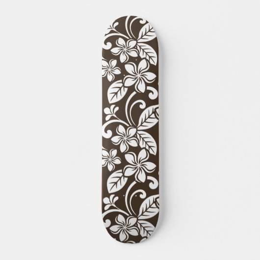 PLUMERIA (KAFFEE BROWN) SKATEBOARD (Vorne)