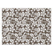 PLUMERIA (KAFFEE BROWN) TISCHDECKE (Vorderseite (Horizontal))