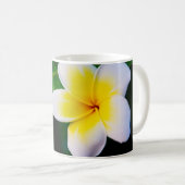 Plumeria Kaffeetasse (VorderseiteRechts)