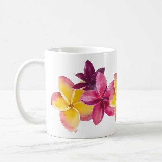 Plumeria Kaffeetasse (Links)