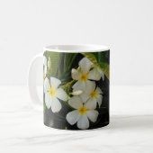 Plumeria Kaffeetasse (Vorderseite Links)