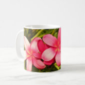 Plumeria Kaffeetasse (Vorderseite Links)