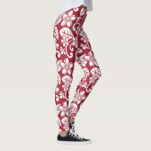 PLUMERIA (KARDINAL RED) Leggings (Rechts)