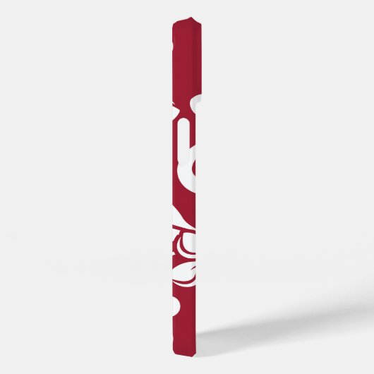 PLUMERIA (KARDINAL ROT) Case-Mate iPhone HÜLLE (Rückseite / Rechts)