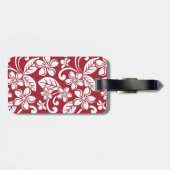 PLUMERIA (KARDINAL ROT) GEPÄCKANHÄNGER (Rückseite horizontal)