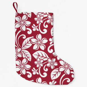 PLUMERIA (KARDINAL ROT) KLEINER WEIHNACHTSSTRUMPF