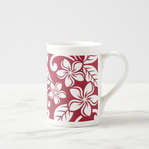 PLUMERIA (KARDINAL ROT) PORZELLANTASSE