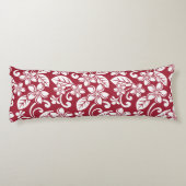 PLUMERIA (KARDINAL ROT) SEITENSCHLÄFERKISSEN (Rückseite)