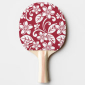 PLUMERIA (KARDINAL ROT) TISCHTENNIS SCHLÄGER (Rückseite)