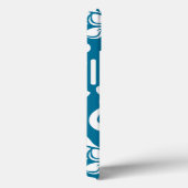 PLUMERIA (KARIBISCHE BLAU) Case-Mate iPhone HÜLLE (Rückseite / Rechts)