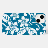 PLUMERIA (KARIBISCHE BLAU) Case-Mate iPhone HÜLLE (Rückseite (Horizontal))
