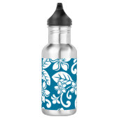 PLUMERIA (KARIBISCHE BLAU) EDELSTAHLFLASCHE (Rechts)