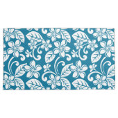 PLUMERIA (KARIBISCHE BLAU) KISSENBEZUG (Vorderseite-Rechts)