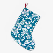 PLUMERIA (KARIBISCHE BLAU) KLEINER WEIHNACHTSSTRUMPF (Vorderansicht (hängend))