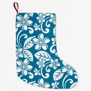 PLUMERIA (KARIBISCHE BLAU) KLEINER WEIHNACHTSSTRUMPF