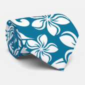 PLUMERIA (KARIBISCHE BLAU) KRAWATTE (Gerollt)