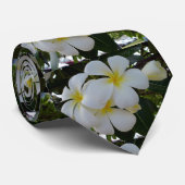 Plumeria Krawatte (Gerollt)