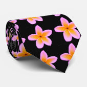 Plumeria Krawatte (Gerollt)
