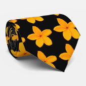 Plumeria Krawatte (Gerollt)