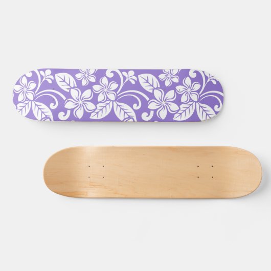 PLUMERIA (LAVENDER) SKATEBOARD (Horizontal)