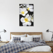 Plumeria Leinwanddruck (Insitu (Schlafzimmer))