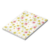 Plumeria Liebe Notizblock (Rotiert)