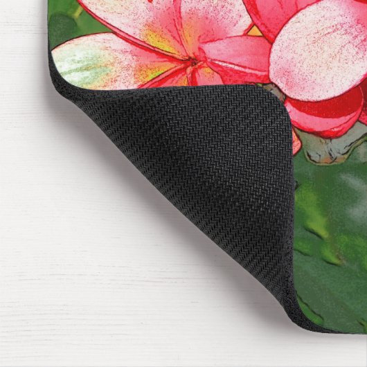 Plumeria Mousepad (Ecke)