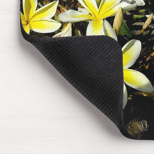 Plumeria Mouspad Mousepad (Ecke)