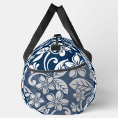 PLUMERIA-MUSTER AUF DER INSEL IN NAVY BLAUE DUFFLE BAG (Rechts)