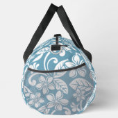 PLUMERIA-MUSTER IN SLATE BLAUE DUFFLE BAG (Rechts)