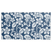PLUMERIA (NAVY BLUE) KISSENBEZUG (Vorderseite-Links)