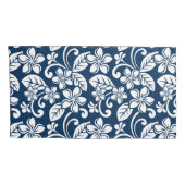 PLUMERIA (NAVY BLUE) KISSENBEZUG (Rückseite-Rechts)