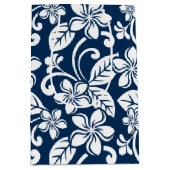PLUMERIA (NAVY BLUE) MITTLERE GESCHENKTÜTE (Vorderseite)