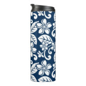 PLUMERIA (NAVY BLUE) THERMOSBECHER (Nach rechts gedreht)