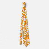 PLUMERIA (ORANGE) KRAWATTE (Rückseite)