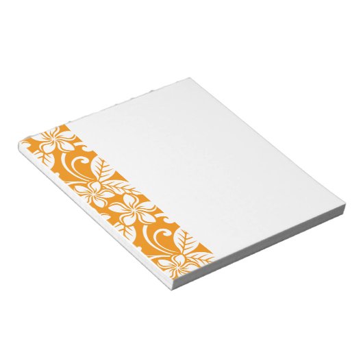 PLUMERIA (ORANGE) NOTIZBLOCK (angewinkelt)