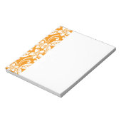 PLUMERIA (ORANGE) NOTIZBLOCK (Rotiert)