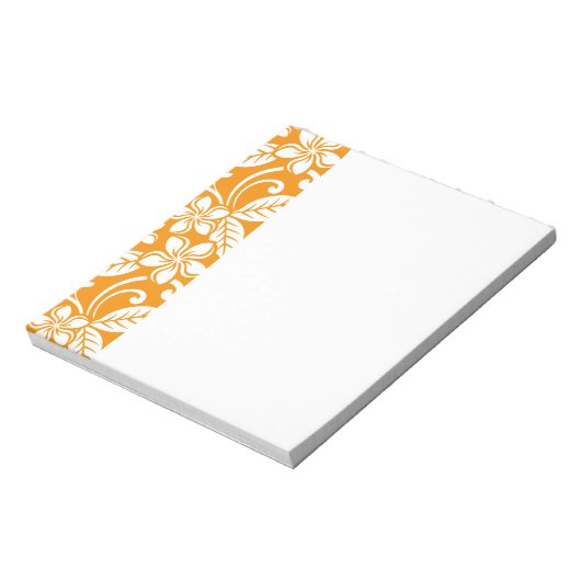 PLUMERIA (ORANGE) NOTIZBLOCK (Rotiert)