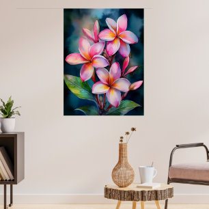 Plumeria Plumeria Poster