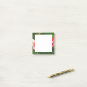 Plumeria Post-it Klebezettel (Auf Schreibtisch)