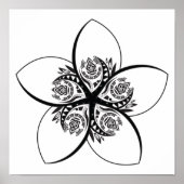 Plumeria Poster (Vorne)