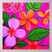 Plumeria Punch Poster (Vorne)