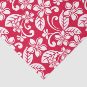 PLUMERIA (ROT) SEIDENPAPIER (Ausschnitt)