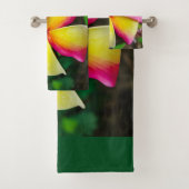 Plumeria rubra badhandtuch set (Insitu)