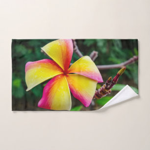 Plumeria rubra badhandtuch set