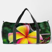 Plumeria rubra duffle bag (Rückseite)