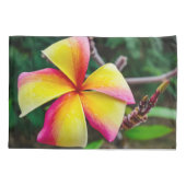 Plumeria rubra kissenbezug (Rückseite)