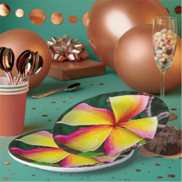 Plumeria rubra pappteller