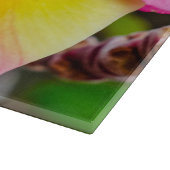 Plumeria rubra schneidebrett (Ecke)