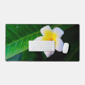Plumeria Schreibtischunterlage (Tastatur & Maus)